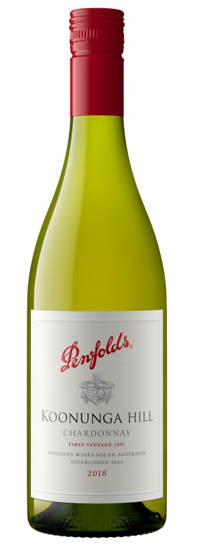 Penfolds Koonunga Hill Chardonnay 2018 Front Bottle Shot