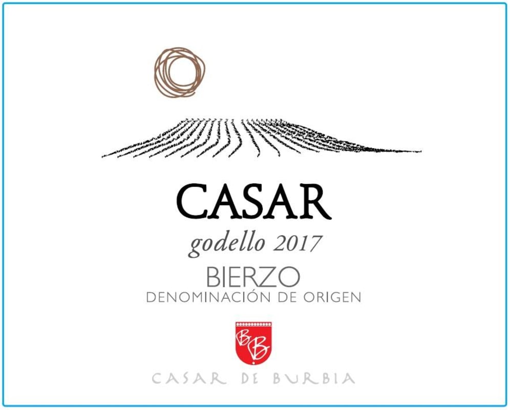Casar de Burbia Bierzo Godello 2017 Front Label