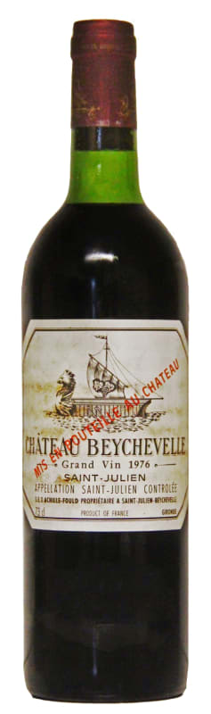 Chateau Beychevelle 1976 Front Bottle Shot