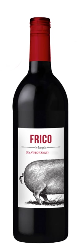 Scarpetta Toscana Frico Sangiovese 2021 Front Bottle Shot