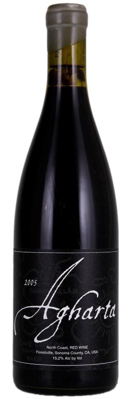 Agharta Black Label Red 2005 Front Bottle Shot