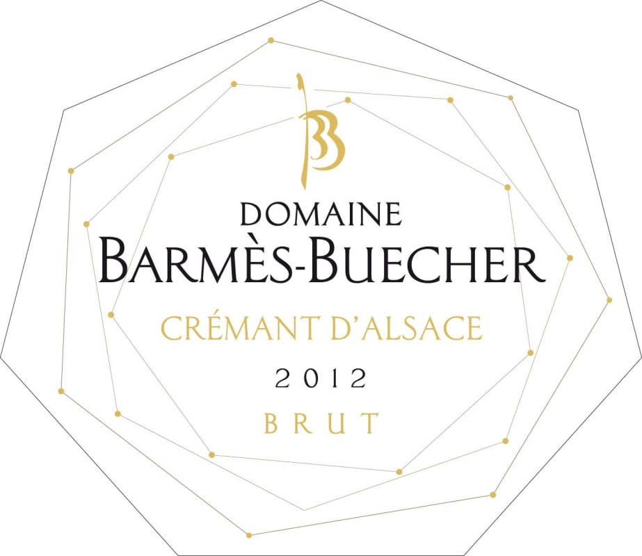 Domaine Barmes-Buecher Cremant d'Alsace Brut 2012 Front Label