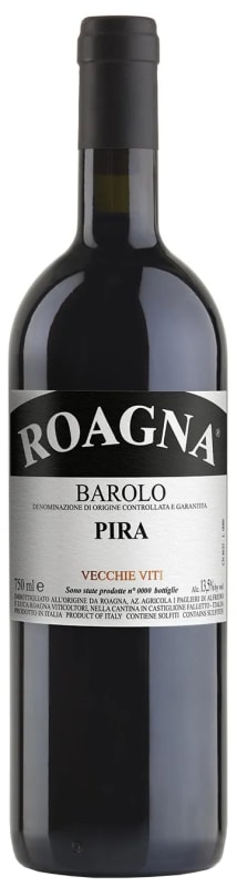 Roagna Pira Vecchie Viti 2019 Front Bottle Shot