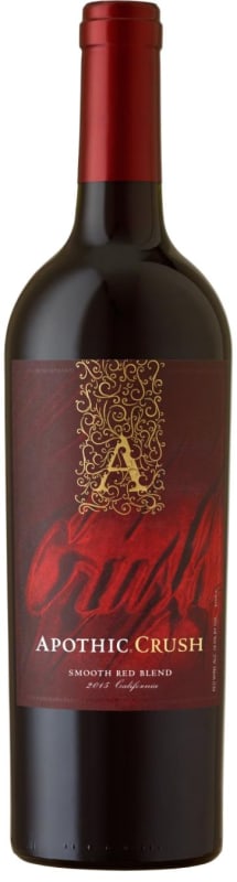 Apothic Crush Red Blend 2015 Front Bottle Shot