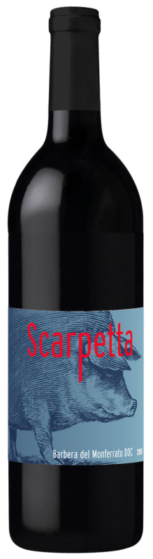 Scarpetta Barbera del Monferrato 2015 Front Bottle Shot