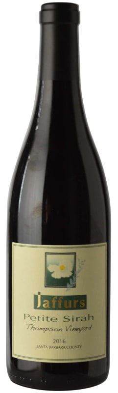 Jaffurs Thompson Vineyard Petite Sirah 2016 Front Bottle Shot