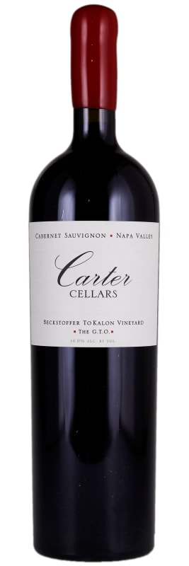 Carter Cellars Beckstoffer To Kalon Vineyard The G.T.O. (1.5 Liter Magnum - chipped wax) 2016 Front Bottle Shot