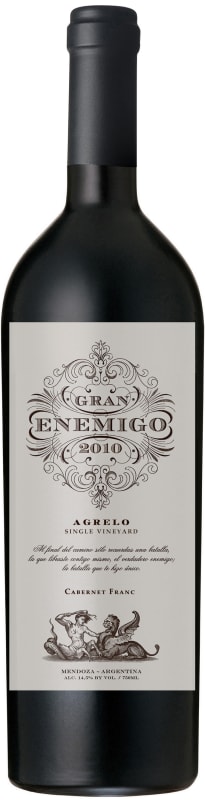 El Enemigo Gran Enemigo Agrelo 2010 Front Bottle Shot