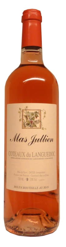 Mas Jullien Coteaux du Languedoc Rose 2020 Front Bottle Shot