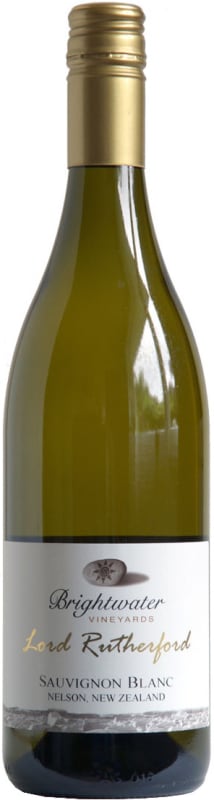 Brightwater Vineyards Lord Rutherford Sauvignon Blanc 2016 Front Bottle Shot