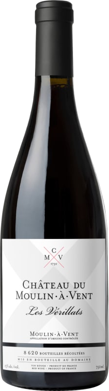 Chateau du Moulin-a-Vent Les Verillats 2019 Front Bottle Shot