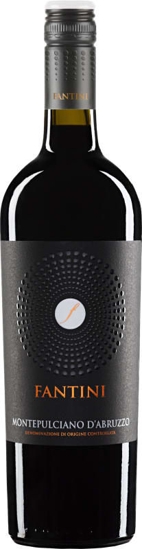 Fantini Montepulciano d'Abruzzo 2019 Front Bottle Shot