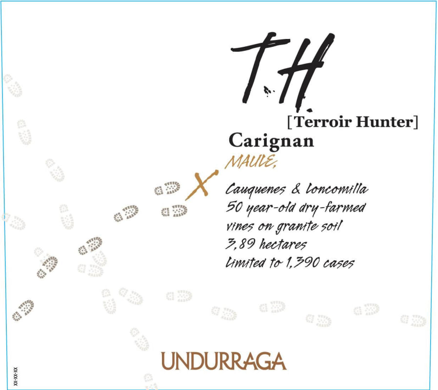Undurraga T.H. Terroir Hunter Carignan 2015 Front Label