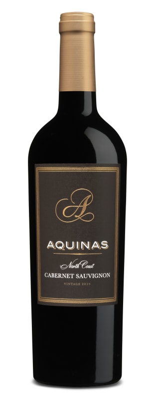 Aquinas Cabernet Sauvignon 2019 Front Bottle Shot