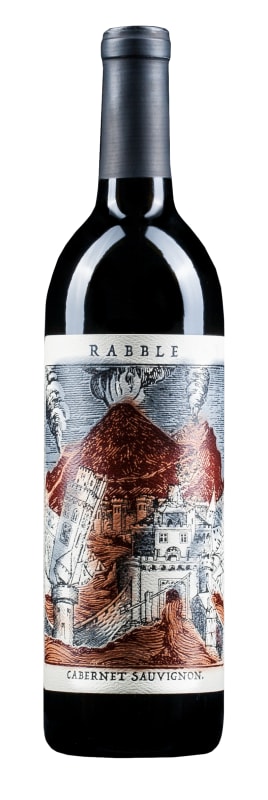 Rabble Cabernet Sauvignon 2017 Front Bottle Shot