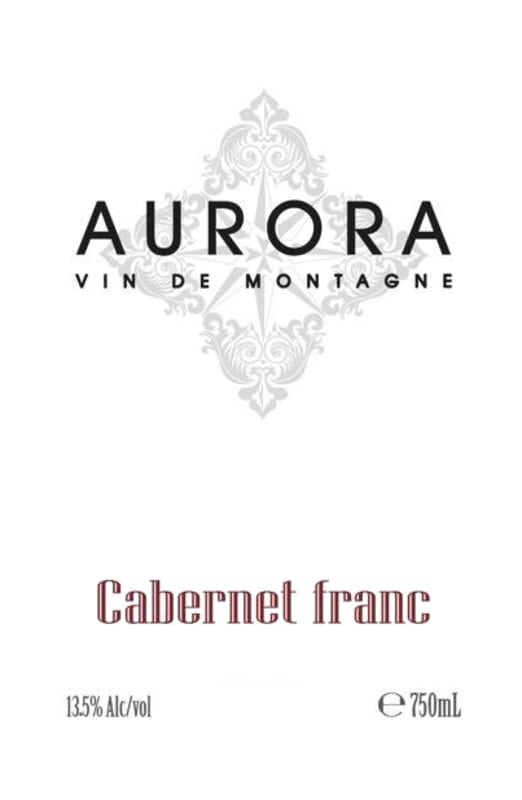 Aurora Cabernet Franc 2014 Front Label