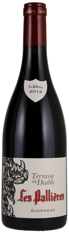 Domaine les Pallieres Gigondas Terraces Du Diable 2014 Front Bottle Shot