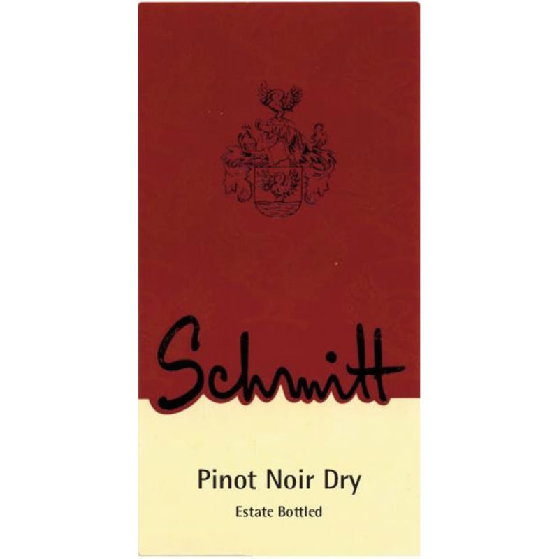 Schmitt Rheinhessen Dry Pinot Noir 2016 Front Label