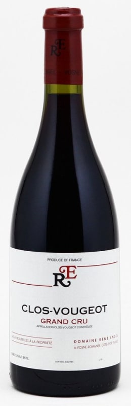 Rene Engel Clos Vougeot Grand Cru 1995 Front Bottle Shot