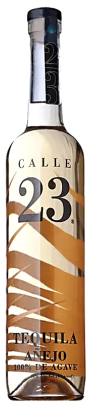 Calle 23 Anejo Tequila (700ML) Front Bottle Shot