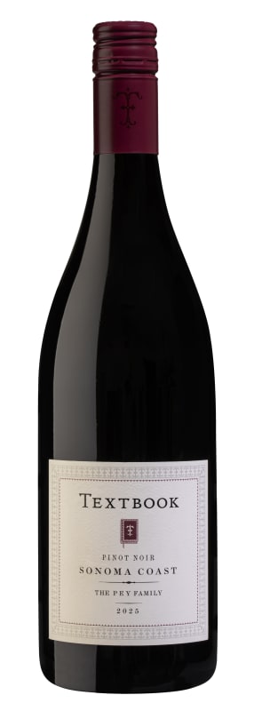 Textbook Pinot Noir 2025 Front Bottle Shot
