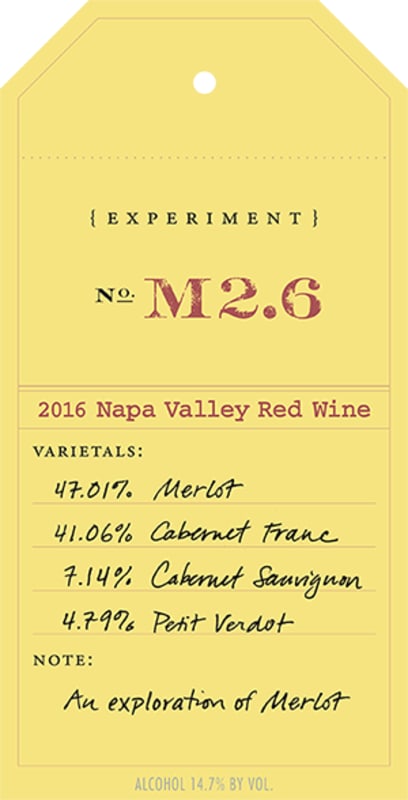 OVID Experiment Red M2.6 2016 Front Label