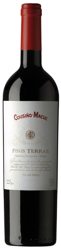 Cousino Macul Finis Terrae 2012 Front Bottle Shot