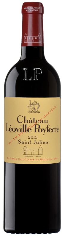 Chateau Leoville Poyferre 2015 Front Bottle Shot