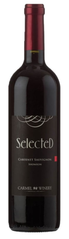 Carmel Selected Cabernet Sauvignon (OU Kosher) 2016 Front Bottle Shot