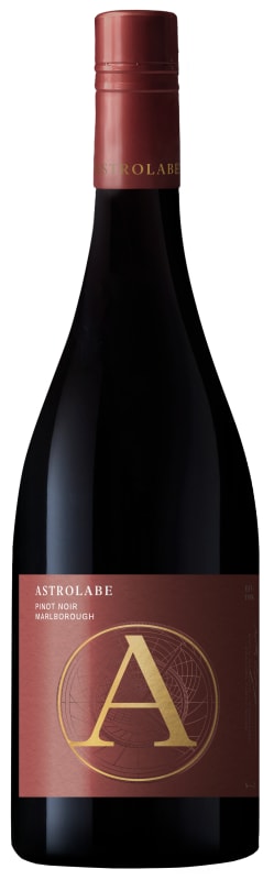 Astrolabe Marlborough Pinot Noir 2020 Front Bottle Shot