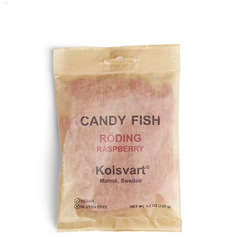 Kolsvart Roding Raspberry Candy Fish 4.2oz Gift Product Image