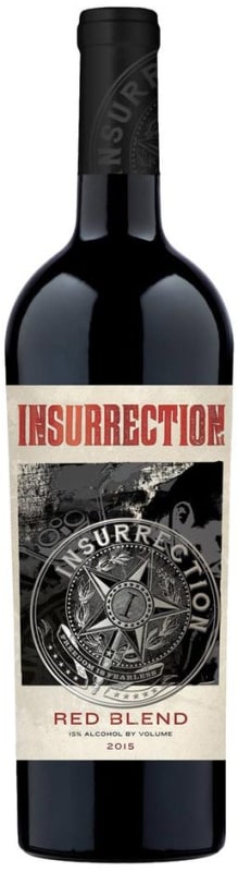 Insurrection Red Blend 2015 Front Bottle Shot