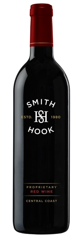 Smith & Hook Proprietary Red Blend 2021 Front Bottle Shot