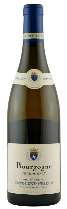 Domaine Bitouzet-Prieur Bourgogne Blanc 2018 Front Bottle Shot