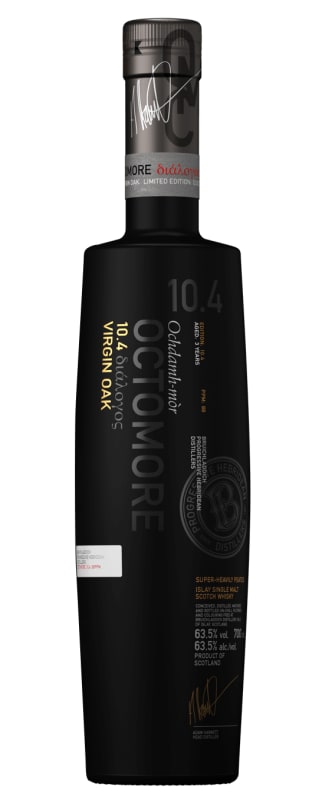 Bruichladdich Octomore 10.4 Single Malt Scotch Whisky Front Bottle Shot