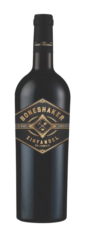 Boneshaker Old Vine Zinfandel 2017 Front Bottle Shot