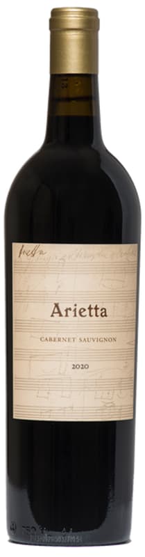 Arietta Cabernet Sauvignon 2020 Front Bottle Shot