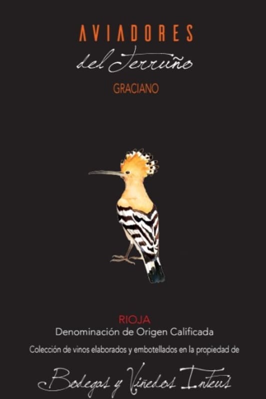 Bodegas Inteus Alta Expresion Graciano 2015 Front Label