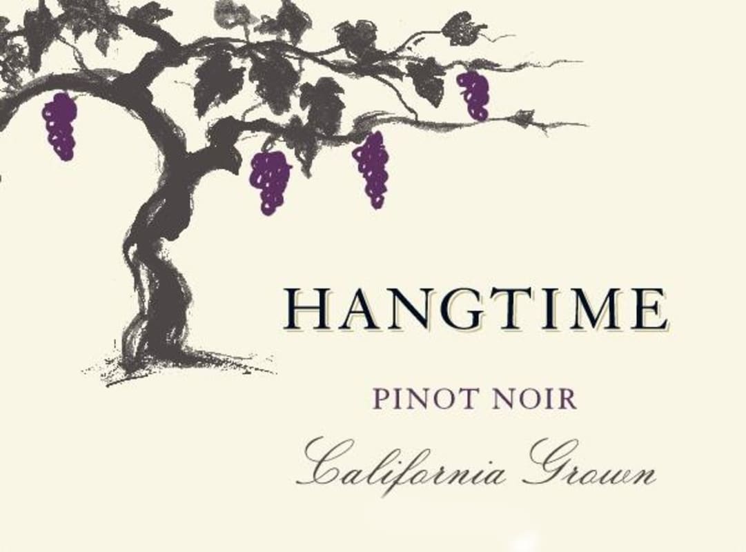 Hangtime Pinot Noir 2016 Front Label
