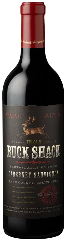 Shannon Ridge Buck Shack Cabernet Sauvignon 2022 Front Bottle Shot