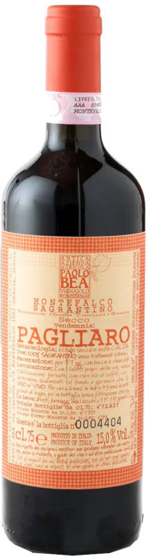 Paolo Bea Sagrantino di Montefalco Pagliaro 2020 Front Bottle Shot