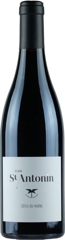 Clos St. Antonin Cotes du Rhone 2018 Front Bottle Shot