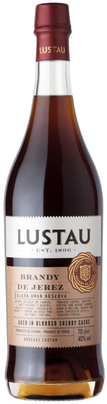 Lustau Solera Gran Reserva Finest Selection Brandy Front Bottle Shot
