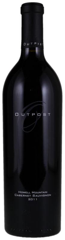 Outpost Howell Mountain Cabernet Sauvignon 2011 Front Bottle Shot