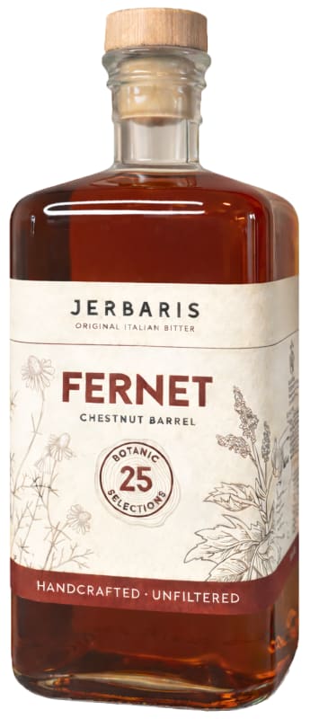 Opificio Fred Jerbaris Single Barrel Fernet 25 (700ML) Front Bottle Shot