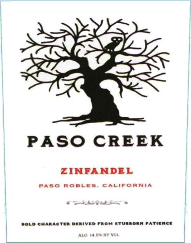Paso Creek Zinfandel 2007 Front Label