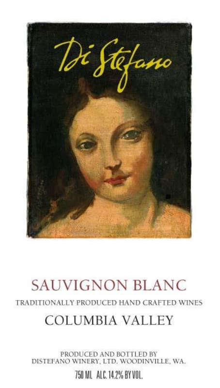 DiStefano Winery Sauvignon Blanc 2012 Front Label