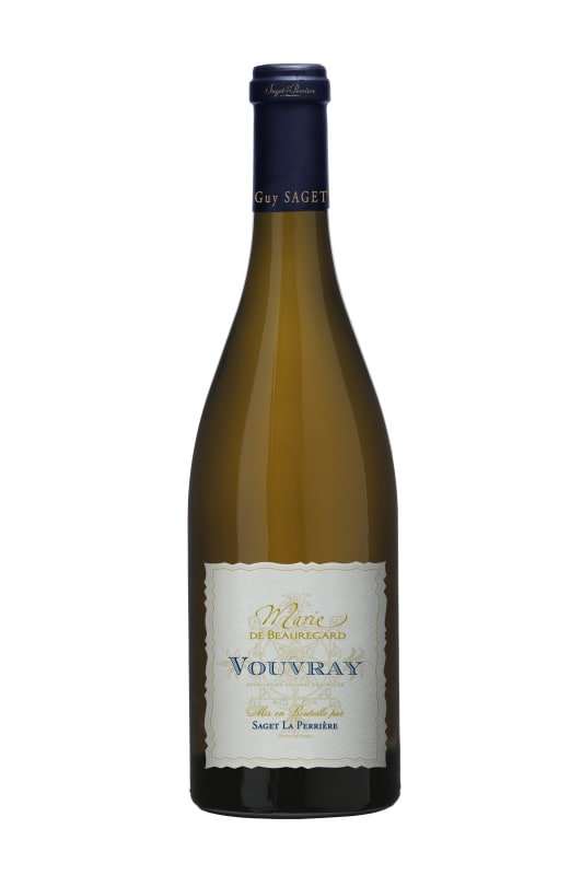 Saget la Perriere Vouvray Marie de Beauregard 2017 Front Bottle Shot