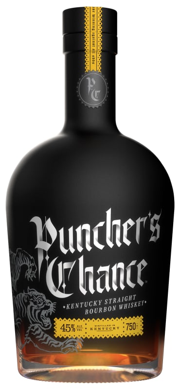 Puncher's Chance Kentucky Straight Bourbon Whiskey Front Bottle Shot