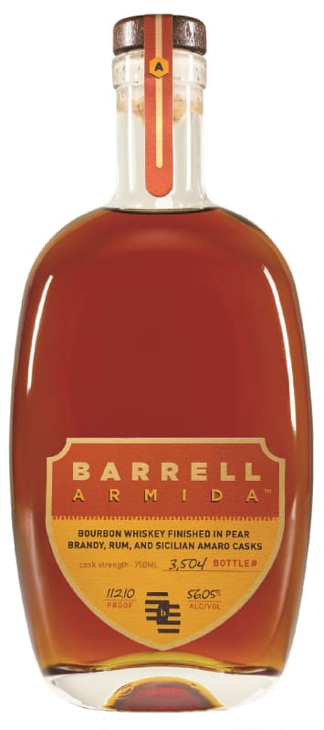 Barrell Armida Bourbon Whiskey Front Bottle Shot